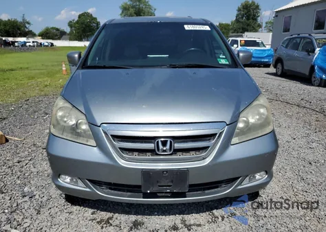 2007 Honda Odyssey Touring from USA, damaged, VIN 5FNRL38887B117251